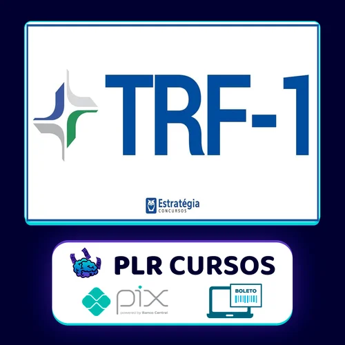 Pacote - TRF 1ª Região (Técnico Judiciário - Área Administrativa) Pacote Completo - Estratégia Concursos