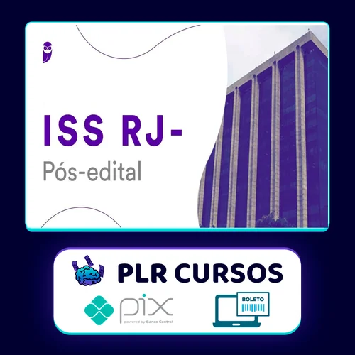 Pacote - ISS-RJ (Fiscal de Rendas do Município) Pacote - 2023 (Pós-Edital) - Estratégia Concursos