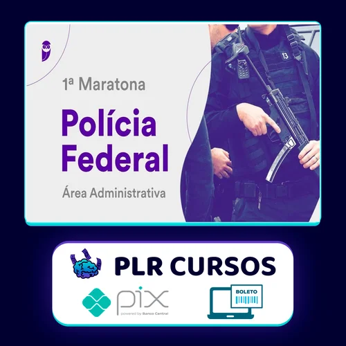 Pacote - Polícia Federal (Agente Administrativo) Pacote Completo - 2023 (Pré-Edital) - Estratégia Concursos