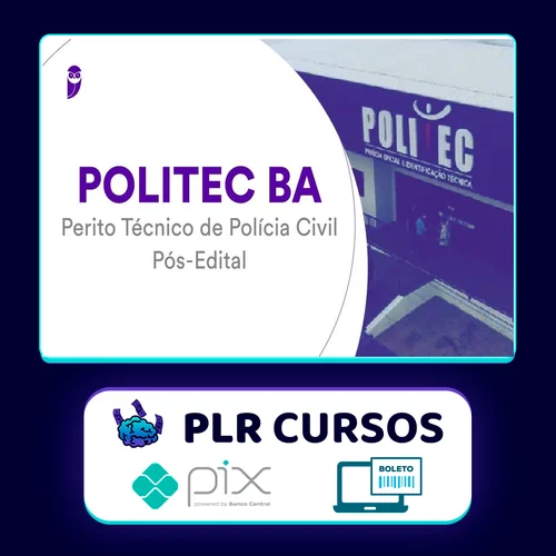 POLITEC-BA (Perito Técnico de Polícia Civil) Pacote - 2022 (Pós-Edital) - Estratégia Concursos