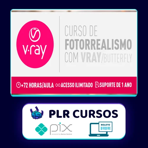 Curso Fotorrealismo com Vray Butterfly - Thi Lima