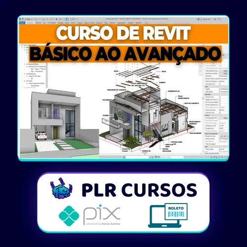 Projeto Residencial no Revit: Oficina do Projetista - André Barros