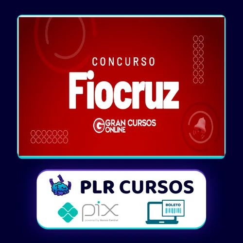 FIOCRUZ - Tecnologista em Saúde Pública - Controle Microbiológico de Produtos de Vigilância Sanitária 2023 (Pós-Edital) - Gran Cursos Online