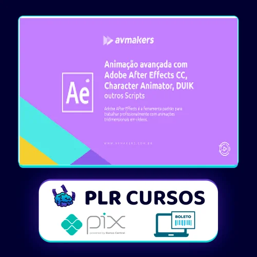 Animação Avançada com Adobe After Effects CC, Character Animator, DUIK e outros Scripts - AvMakers