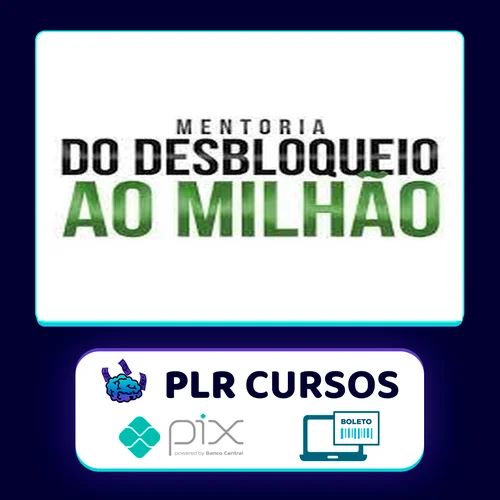 Mentoria do Desbloqueio ao Milhão - Pablo Marçal