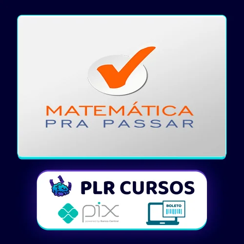 Matemática Pra Passar - Renato Oliveira e Marcão