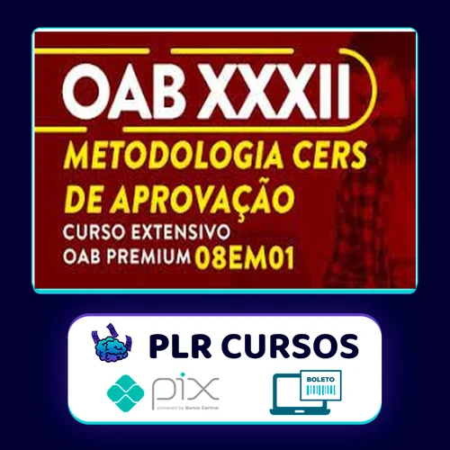 OAB XXXII CERS: Método CERS de Aprovação - CERS