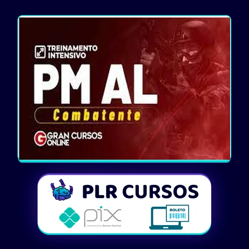 PM AL: Oficial Combatente - Gran Cursos Online