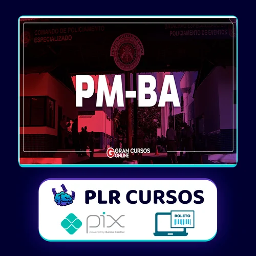 PM BA: Soldado - Completo - Gran Cursos Online