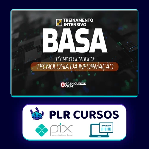 BASA: Tecnologia da Informação + Treinamento Intensivo (Pós-Edital) - Gran Cursos Online