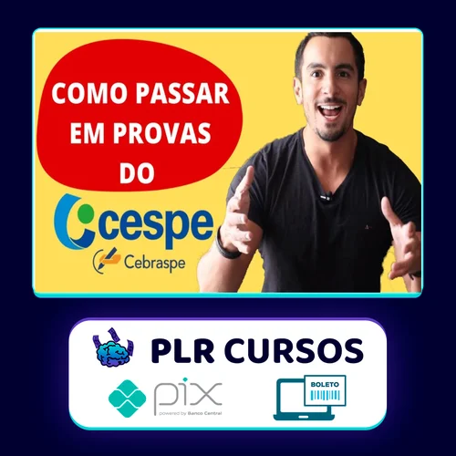 Como Passar em Provas do CESPE - Ilo Ribeiro