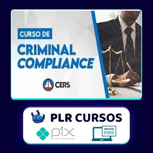 Curso de Criminal Compliance - CERS