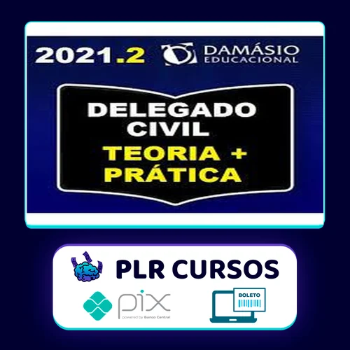 Delegado Civil Teoria e Prática 2021 - Damásio