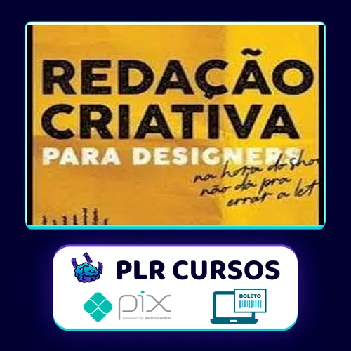 Redação Criativa Para Design - Thomaz Vianna