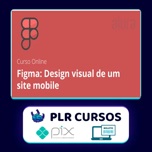 Alura: Figma, Design Visual de um Site Mobile - André Lisboa