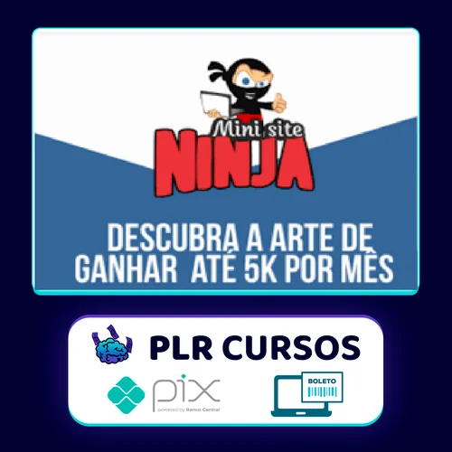 Mini Site Ninja 2.0 - Venha Ser Um Ninja