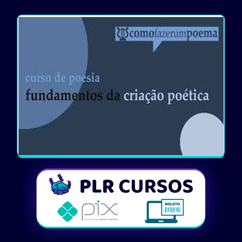 Curso de Poesia Fundamentos da Criação Poética - Autor Desconhecido