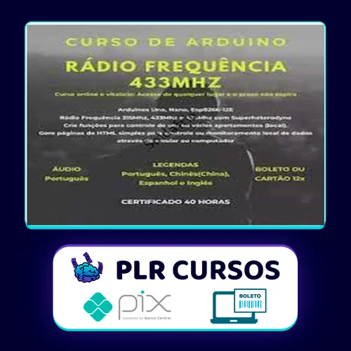 Arduino: Radio Frequência 433mhz - Gilson de Freitas