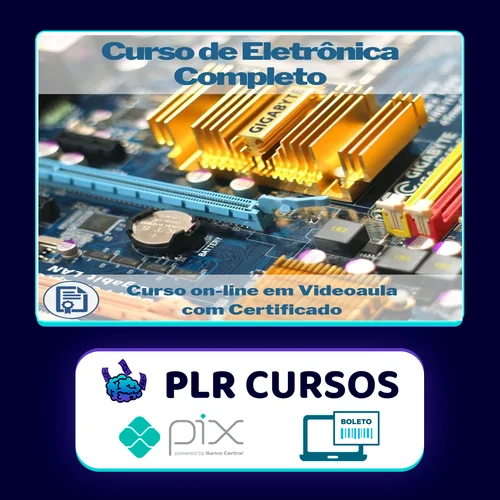 Curso de Eletronica em 5 Dvd (Video Aula) - Autor Não Informado