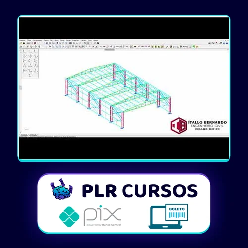Dimensionamento de Edificio em Aço e Estruturas Mistas - Ítallo Bernardo