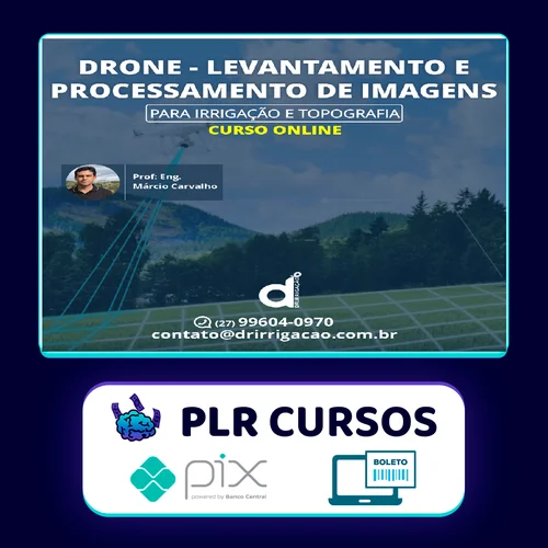 Drone Levantamento e Processamento de Imagens - Drone Valk