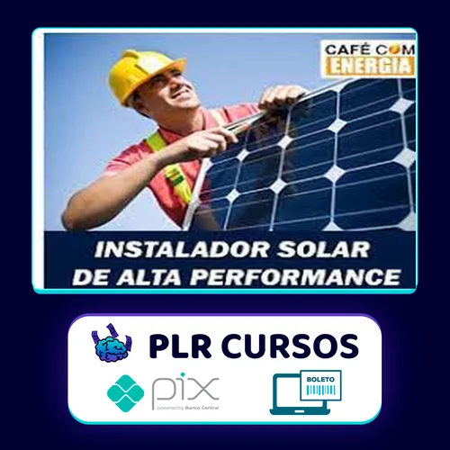 Instalador Solar - Cafécomenergia