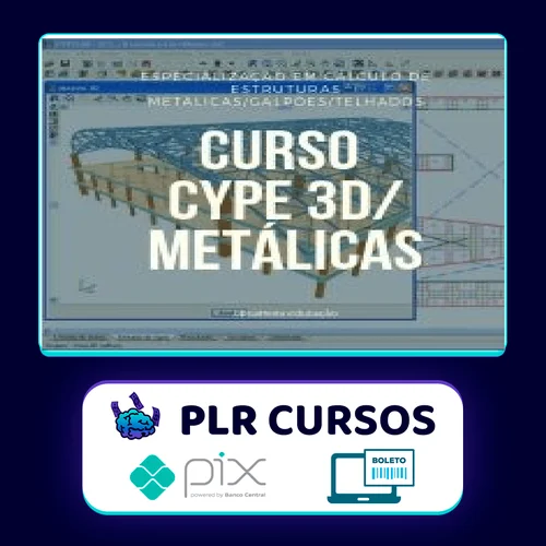 Curso Cype Metálicas 3D - Escola do Software