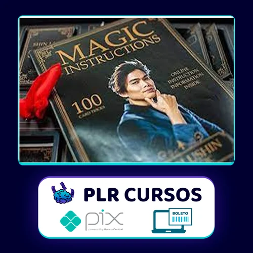 [PACK] Curso de Mágica - Shin Lim [INGLÊS]