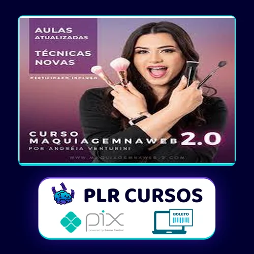 Curso Maquiagem Na Web - Andreia Venturini