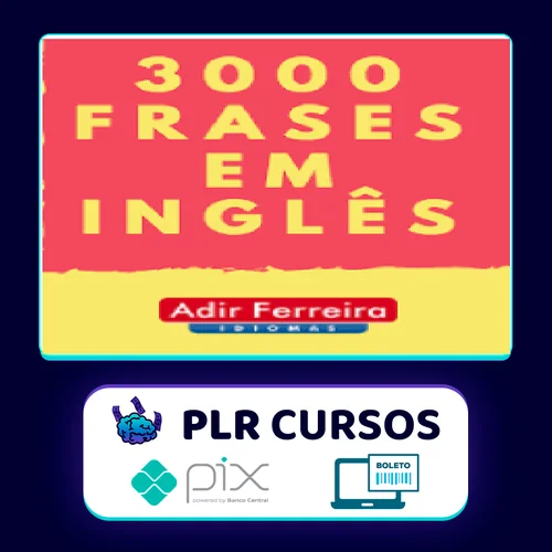 3000 (Frases + Áudio) em Inglês - Adir Ferreira