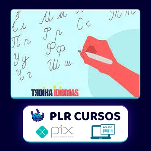 Curso de Russo Online: Escrita em Letra Cursiva - Dimitri Olegovich Bobrovnikov