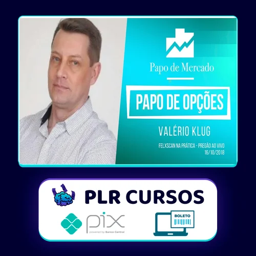 Curso de Opções, Operações Estruturadas e Sistemas Gerenciais do Projeto 10% - Valerio Klug