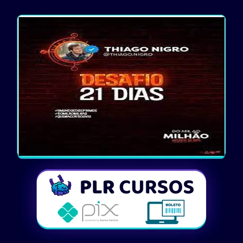 Desafio 21 Dias - Thiago Nigro