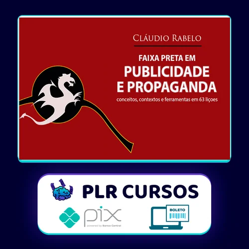 Livro Faixa Preta em Publicidade e Propaganda - Cláudio Rabelo