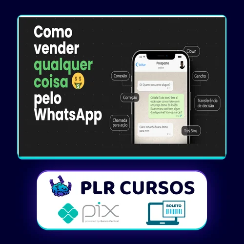 Curso Como Vender Qualquer Coisa Pelo Whatsapp - Agência de Bolso