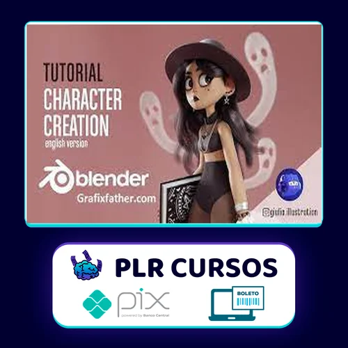 Gumroad: Character Creation in Blender - Giulia Marchetti [INGLÊS]