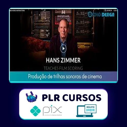 MasterClass: Produção de Trilhas Sonoras de Cinema - Hans Zimmer