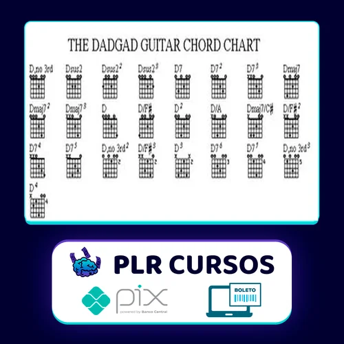 The DADGAD Guitar Chord Chart - Han Speek