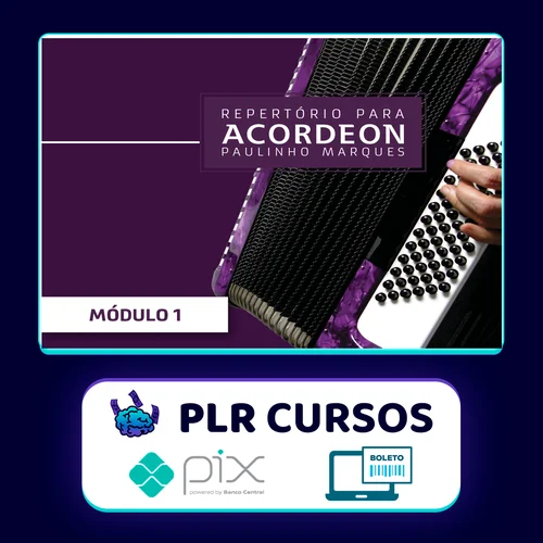 Curso de Acordeon Intermediário: Vol. 3 - Paulinho Marques