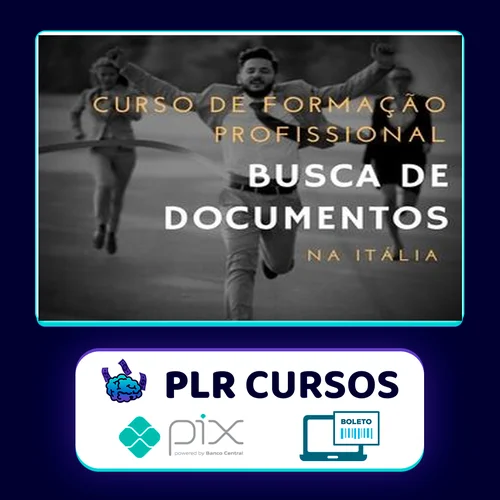 Curso de Formação Profissional na Busca de Documentos - Fabio Barbiero