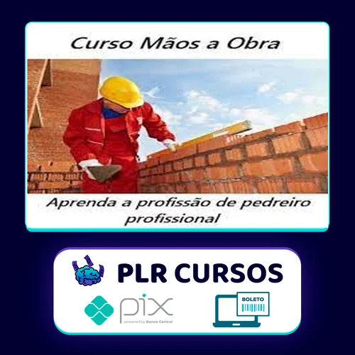 Curso de Pedreiro - Mãos à Obra