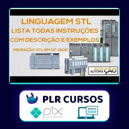 Aprenda Linguagem Stl do Clp da Siemens - Wagner Sombra