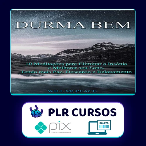 Durma Bem 10 Meditações Guiadas - Will McPeace