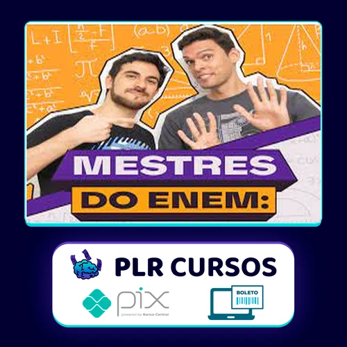 Mestres do Enem: Dominando a Matemática - Umberto Mannarino e Frederico