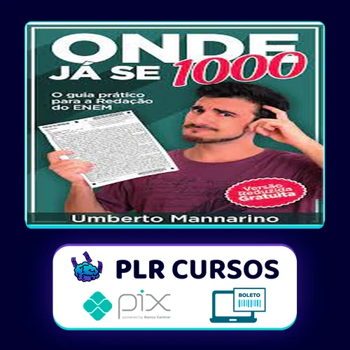 Redação Onde Já Se 1000 - Umberto Mannarino