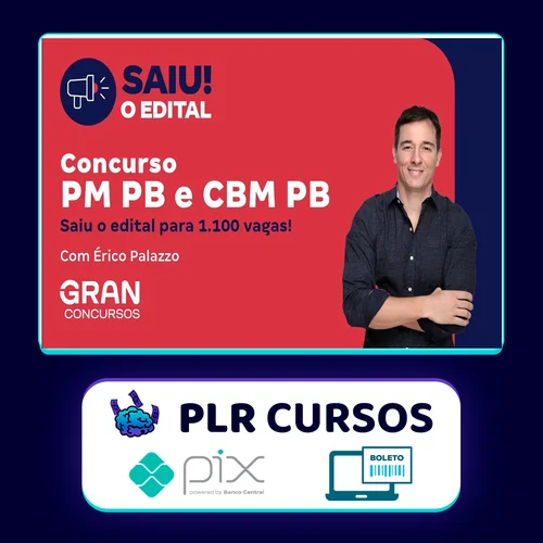 PM PB: Soldado PM, Combatente (QPC) (Pós-Edital) - Gran Cursos Online