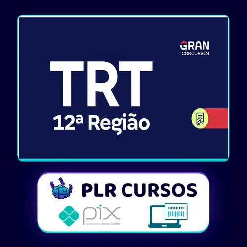 TRT 12ª Região, SC: Analista Judiciário, Área Judiciária, Sem Especialidade - Gran Cursos Online